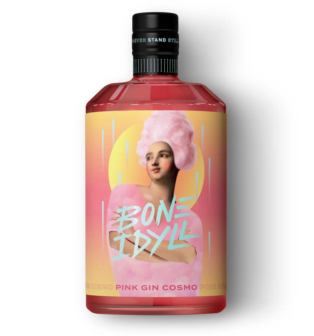 Pink Gin Cosmo Bone Idyll